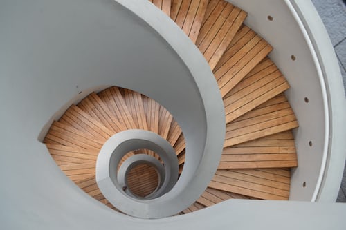 staircase photography ideas 4